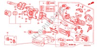 COMBINATIESCHAKELAAR(RH) voor Honda CIVIC SIR 4 deuren 4-traps automatische versnellingsbak 2000