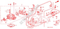 GAS HUIS (1) voor Honda CIVIC LXI 4 deuren 4-traps automatische versnellingsbak 2000