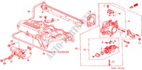 GAS HUIS(5) voor Honda CIVIC SIR 4 deuren 4-traps automatische versnellingsbak 2000