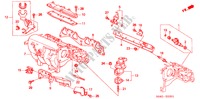 INLAAT SPRUITSTUK (2) voor Honda CIVIC GLI 4 deuren 5-versnellings handgeschakelde versnellingsbak 2000