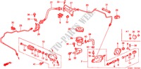 KOPPELING HOOFDCILINDER (LH) voor Honda CIVIC EXI 4 deuren 4-traps automatische versnellingsbak 2000