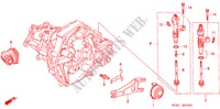 KOPPELING TERUGKEER (SOHC) voor Honda CIVIC EXI 4 deuren 5-versnellings handgeschakelde versnellingsbak 2000