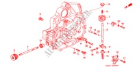 OVERSCHAKELSTANG/OVERSCHAKELHOUDER (SOHC) voor Honda CIVIC EXI 4 deuren 5-versnellings handgeschakelde versnellingsbak 2000