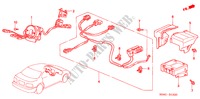 SRS EENHEID(LH) voor Honda CIVIC EX 4 deuren 4-traps automatische versnellingsbak 2000