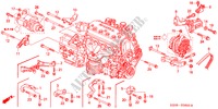 GENERATOR BEUGEL voor Honda HR-V 4WD 5 deuren 5-versnellings handgeschakelde versnellingsbak 2000