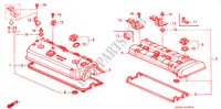 CILINDERKOP AFDEKKING (SOHC/DOHC) voor Honda PRELUDE 2.0I 2 deuren 4-traps automatische versnellingsbak 1998