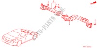 KANAAL(LH) voor Honda PRELUDE 2.0I 2 deuren 4-traps automatische versnellingsbak 1998