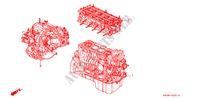 MOTOR MONTAGE/ VERSNELLINGSBAKSAMENSTEL voor Honda PRELUDE 2.0I 2 deuren 4-traps automatische versnellingsbak 2000
