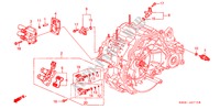 SENSOR/DRAADSPOEL voor Honda PRELUDE VTI-R 2 deuren 4-traps automatische versnellingsbak 2000