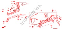 V. ZITTING COMPONENTEN (R.) (1) voor Honda PRELUDE 2.0I 2 deuren 4-traps automatische versnellingsbak 1998