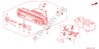 VERWARMING REGELAAR(AUTOMATISCH)(RH) voor Honda PRELUDE VTI-R 2 deuren 5-versnellings handgeschakelde versnellingsbak 2000