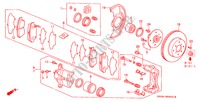 VOOR REM(SOHC/DOHC) voor Honda PRELUDE SI 2 deuren 4-traps automatische versnellingsbak 1999