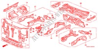 VOOR SCHOT voor Honda PRELUDE SI 2 deuren 4-traps automatische versnellingsbak 2000