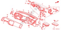 INSTRUMENTEN PANEEL(LH) voor Honda CIVIC VTI 4 deuren 4-traps automatische versnellingsbak 2003