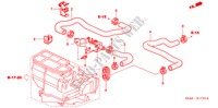 WATERKLEP(LH) voor Honda CIVIC EXI 4 deuren 4-traps automatische versnellingsbak 2001