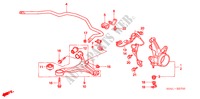 KNOKKEL voor Honda CIVIC VTI-SDS 4 deuren 5-versnellings handgeschakelde versnellingsbak 2005