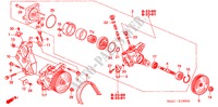 P.S. POMP/HOUDER voor Honda CIVIC VTI-SDS 4 deuren 5-versnellings handgeschakelde versnellingsbak 2005