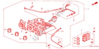 VERWARMING REGELAAR voor Honda CIVIC VI 5 deuren 5-versnellings handgeschakelde versnellingsbak 2001