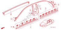GIETWERK voor Honda ACCORD EXI 4 deuren 4-traps automatische versnellingsbak 1998