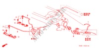 INSTALLATIEPIJP/SLANGEN(V6) (1) voor Honda ACCORD 3.0SIR   SINGAPORE 4 deuren 4-traps automatische versnellingsbak 2000