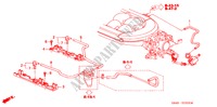 INSTALLATIEPIJP/SLANGEN(V6) (2) voor Honda ACCORD 3.0V6    SINGAPORE 4 deuren 4-traps automatische versnellingsbak 2002