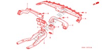 KANAAL(RH) voor Honda ACCORD 3.0SIR   SINGAPORE 4 deuren 4-traps automatische versnellingsbak 2000