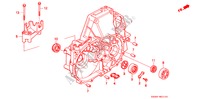 KOPPELING BEHUIZING voor Honda ACCORD 2.3VTI 4 deuren 5-versnellings handgeschakelde versnellingsbak 2000