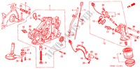 OLIEPOMP/OLIEZEEF (V6) voor Honda ACCORD 3.0V6 4 deuren 4-traps automatische versnellingsbak 2000