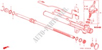 P.S. VERSNELLING BOX KOMPONENTEN(V6) (LH) voor Honda ACCORD 3.0V6 4 deuren 4-traps automatische versnellingsbak 2001