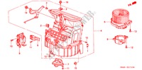 VERWARMING AANJAGER(LH) voor Honda ACCORD 3.0V6 4 deuren 4-traps automatische versnellingsbak 2000