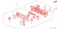 VERWARMING REGELAAR(1) voor Honda ACCORD EXI 4 deuren 4-traps automatische versnellingsbak 2000