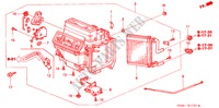 VERWARMINGSEENHEID(LH) voor Honda ACCORD V6 4 deuren 4-traps automatische versnellingsbak 2000