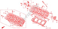 VOOR CILINDER HOOFD(V6) voor Honda ACCORD 3.0V6 4 deuren 4-traps automatische versnellingsbak 1999