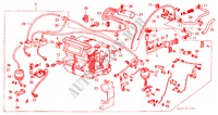 VERWARMINGSEENHEID voor Honda ACCORD EX 3 deuren 3-traps automatische versnellingsbak 1983