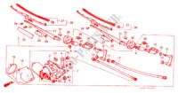 VOOR RUITESPROEIER voor Honda ACCORD GL 4 deuren 3-traps automatische versnellingsbak 1982