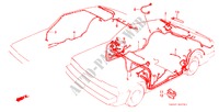 ZIJDE BEDRADINGSBUNDEL(3DE) voor Honda ACCORD EX 3 deuren 5-versnellings handgeschakelde versnellingsbak 1983