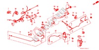 AIRCONDITIONER (SLANGEN/PIJPEN) (2) voor Honda ACCORD EX 1600 3 deuren 5-versnellings handgeschakelde versnellingsbak 1984