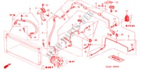 AIRCONDITIONER (SLANGEN/PIJPEN) ('04 ) voor Honda JAZZ VTI 5 deuren 5-versnellings handgeschakelde versnellingsbak 2005