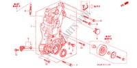 KETTINGKAST(VTEC) voor Honda JAZZ VTI-S 5 deuren 5-versnellings handgeschakelde versnellingsbak 2003