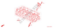 ONTSTEKINGSSPOEL/PLUG(VTEC) voor Honda JAZZ VTI 5 deuren 5-versnellings handgeschakelde versnellingsbak 2003