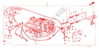 VERWARMINGSEENHEID/WATERSLANG voor Honda PRELUDE EX 2 deuren 5-versnellings handgeschakelde versnellingsbak 1983