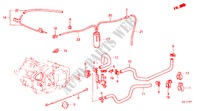 WATERKLEP/SLANG voor Honda PRELUDE 2.0I-16 2 deuren 5-versnellings handgeschakelde versnellingsbak 1986