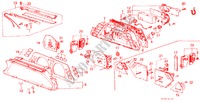 SNELHEIDSMETER COMPONENT (NS) voor Honda CIVIC DX 1200 3 deuren 4-versnellings handgeschakelde versnellingsbak 1984