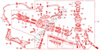 ABS MODULATOR(1) voor Honda LEGEND 2.5I 4 deuren 4-traps automatische versnellingsbak 1986