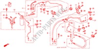 AIRCONDITIONER (SLANGEN/PIJPEN) (LH) voor Honda LEGEND XI 4 deuren 4-traps automatische versnellingsbak 1986