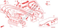 HOOG SPANNINGSSNOER voor Honda LEGEND EX 4 deuren 4-traps automatische versnellingsbak 1989