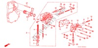 REGELAAR/AFSLUITKLEP (2) voor Honda LEGEND 2.7I 4 deuren 4-traps automatische versnellingsbak 1988