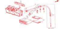 SNELHEIDSMETER/ ELEKTRONISCHE NAVIGATOR voor Honda LEGEND EX 4 deuren 4-traps automatische versnellingsbak 1986