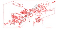 VERWARMING REGELAAR voor Honda LEGEND EX 4 deuren 4-traps automatische versnellingsbak 1988
