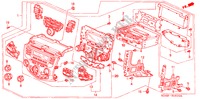 CENTER MODULE(ALPINE) (HANDMATIGE AIRCONDITIONER) voor Honda ACCORD 2.0 VTIL 4 deuren 5-traps automatische versnellingsbak 2003
